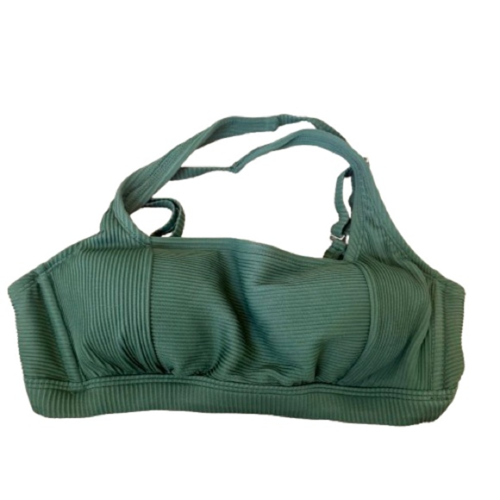 Kona Sol Dark Green Bikini with Gathered Front D/DD Adjustable Straps